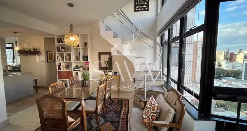 Cobertura com 3 dormitórios à venda, 200 m² por r$ 2.250.000,00 - sion - belo horizonte/mg