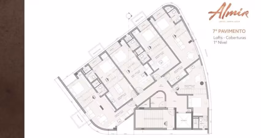 Cobertura à venda com 31 m² no santa lúcia por r$592.733,79