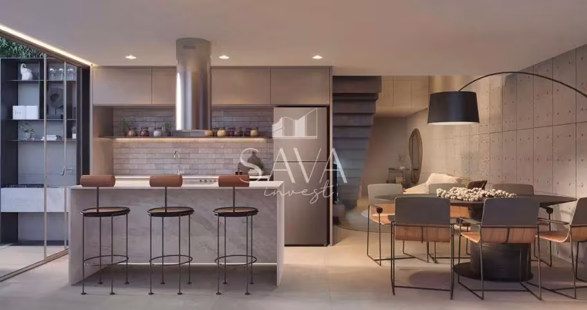 Apartamento garden à venda com 40,03 m² no sion por r$1.184.724,00