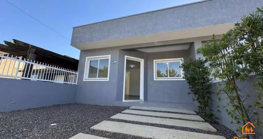 Casa geminada com piso porcelanato em osório - oportunidade de compra