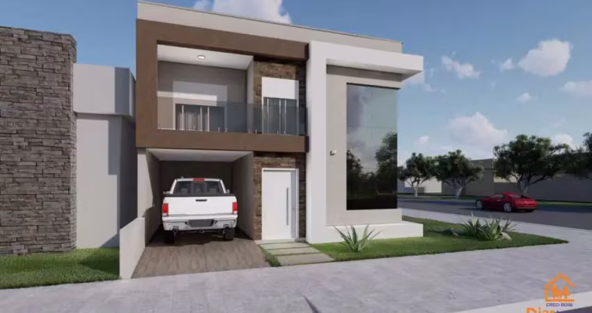 Para concluir a construção - sobrado à venda em imbé, no bairro albatroz