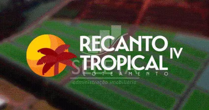 Terreno à venda no recanto tropical iv, cascavel - pr