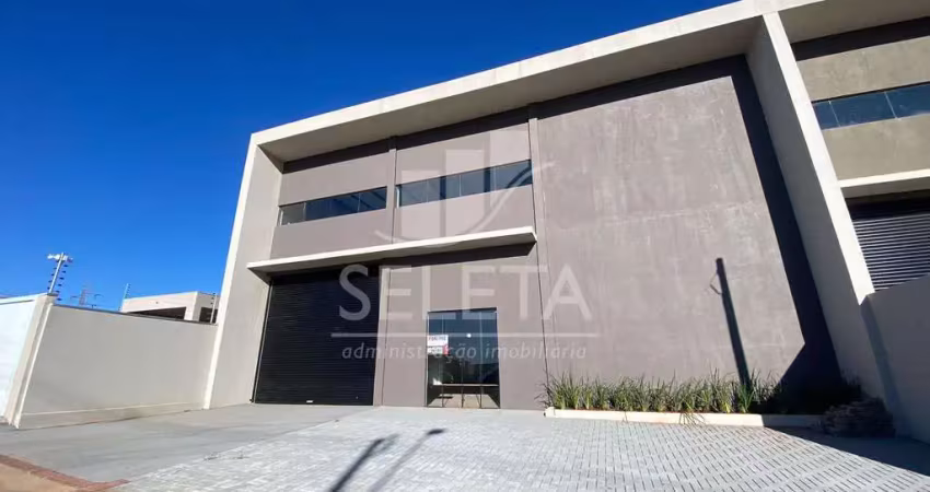 Barracão para locação no loteamento colina dourada, vista linda, cascavel - pr