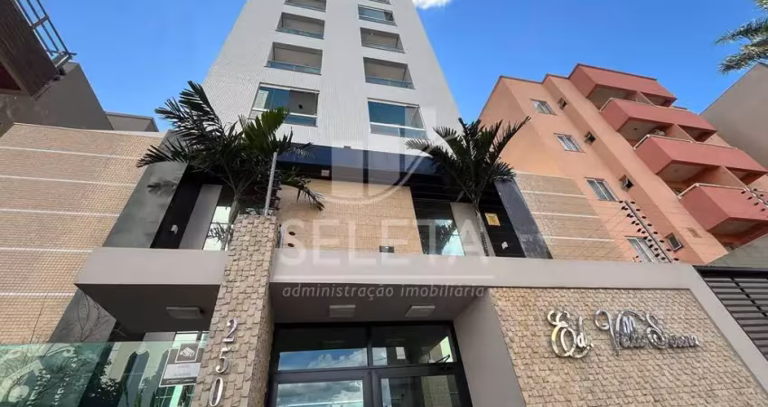 Apartamento para locação no edifício vila serena, centro.