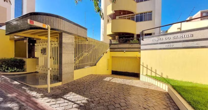 ED. Costa do Caribe - Apartamento para alugar, 200 m² - Rua Pará, n° 1639, Centro - Londrina/PR