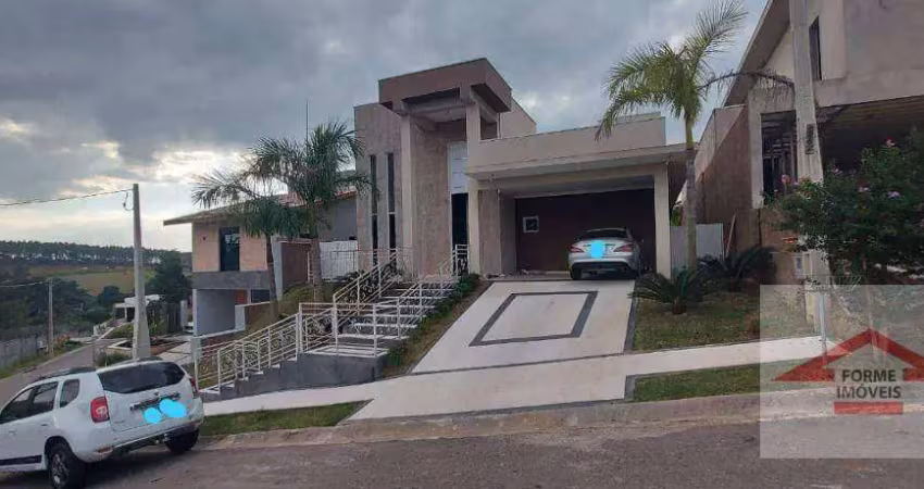 Casa a venda térrea  no condomínio terras de jundiaí de 210 m2 - vale azul ii - jundiai/sp.