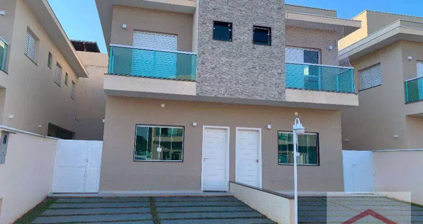 Casa com 3 quartos, sendo 1 suíte, 104 m² -  aluguel por r$ 3.500/mês - cond. villagio di sienna - colônia - jundiaí/sp.