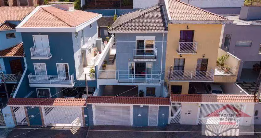 Casa com 3 dormitórios à venda, 270 m² por r$ 1.150.000,00 - horto santo antonio - jundiaí/sp