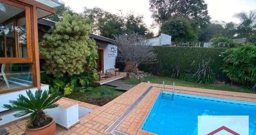 Casa com 3 dormitórios ( suítes ) à venda na malota, 392 m² por r$ 3.490.000 - chácara malota - jundiaí/sp