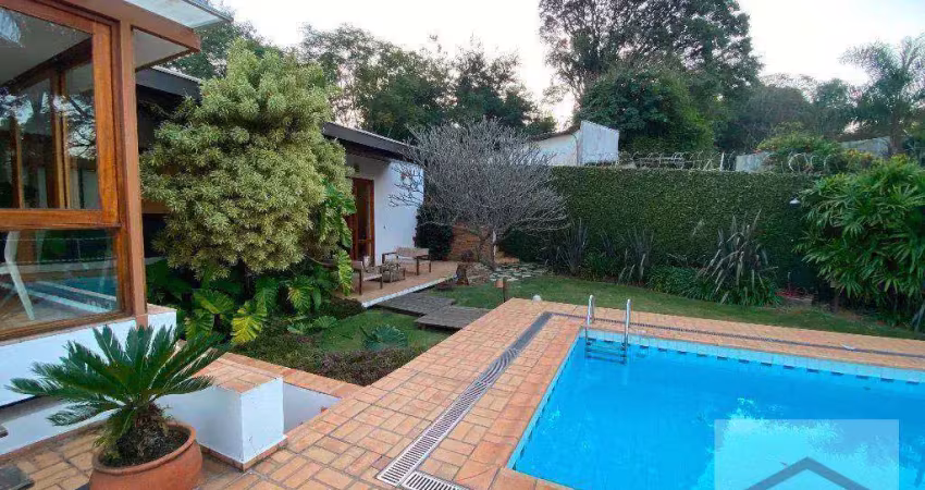 Casa com 3 dormitórios ( suítes ) à venda na malota, 392 m² por r$ 3.490.000 - chácara malota - jundiaí/sp