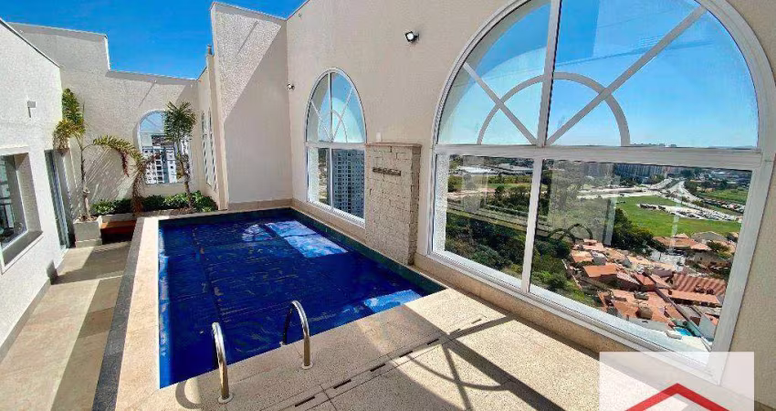 Apartamento com 3 dormitórios ( suites ) tipo cobertura , 300 m² - venda por R$ 3.100.000 ou aluguel por R$ 17.000/mês - Jardim Ana Maria - Jundiaí/SP