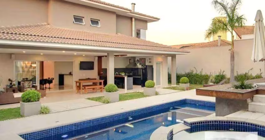 CASA MOBILIADA 540m² PARA VENDA - CONDOMÍNIO TERRAS DE SÃO CARLOS - JUNDIAÍ/SP