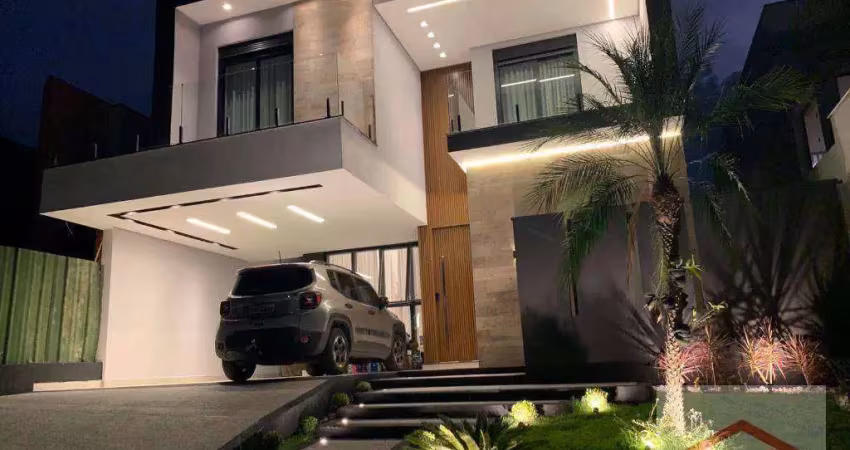 Casa com 4 dormitórios, 265 m² á venda ou aluguel no condomínio brisas - jardim das samambaias - jundiaí/sp