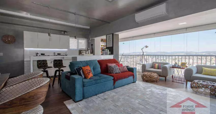 Apartamento com 2 dormitórios à venda, 116 m² por r$ 1.400.000,00 - jardim bonfiglioli - jundiaí/sp