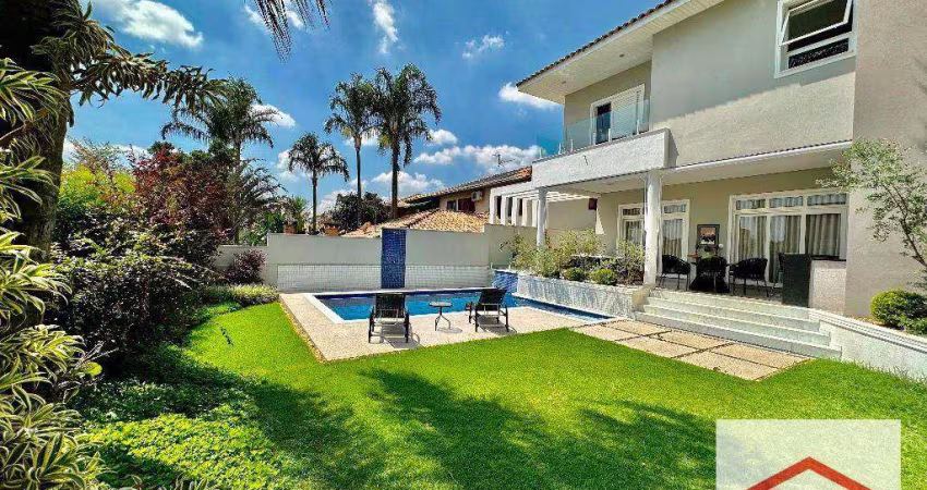 Casa com 3 suítes à venda Palmeiras da Malota, 375 m² por R$ 3.450.000 - Malota - Jundiaí/SP