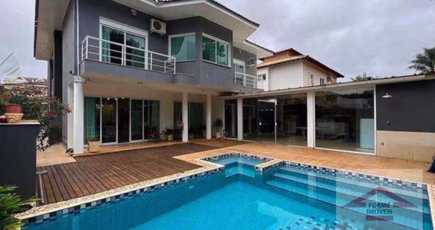 Casa com 3 dormitórios, 500 m² - venda por r$ 3.000.000,00 ou aluguel por r$ 19.330,00/mês - portal do paraíso ii - jundiaí/sp