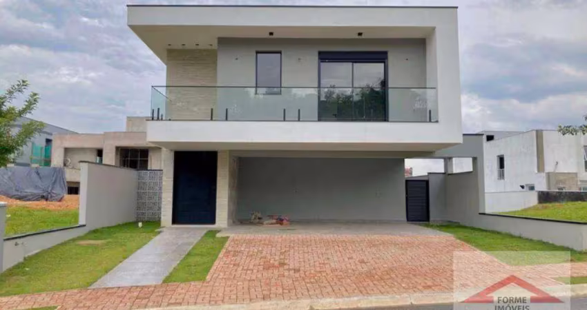 Casa com 3 suítes à venda, 260 m² no condomínio brisas jundiaí  por r$ 2.660.000 - jardim samambaia - jundiaí/sp