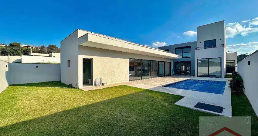 Casa com 4 suítes à venda, 460 m² no condomínio reserva marajoara por r$ 4.990.000 - jardim das samambaias - localizada na cidade de jundiaí/sp