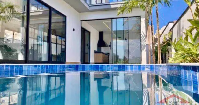Casa com 3 suítes à venda, 289 m² no condomínio brisas   por r$ 2.889.000 - jardim samambaia - jundiaí/sp.