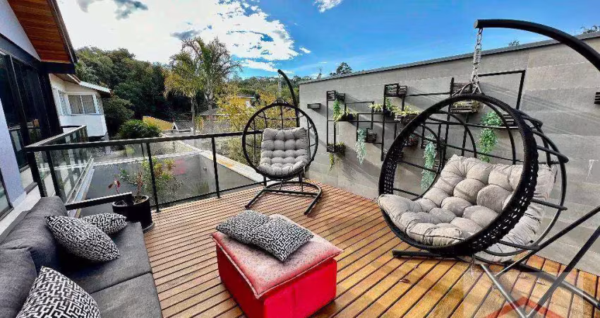 Casa de alto padrão com 3 suítes à venda, 300 m² por r$ 2.800.000 - portal do paraíso ii - jundiaí/sp