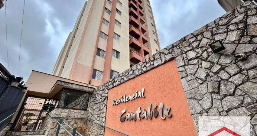 Apartamento com 2 dormitórios no Cantabile, 72 m² - venda por R$ 450.000 ou aluguel por R$ 2.800/mês - Vila Progresso - Jundiaí/SP