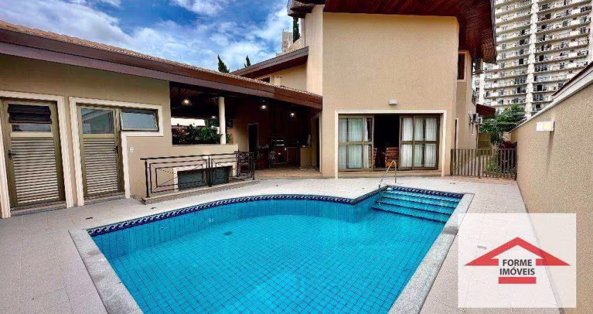 Casa com 4 suítes à venda, 404 m² Condomínio Laranjeiras por R$ 4.500.000 - Anhangabaú - Jundiaí/SP.