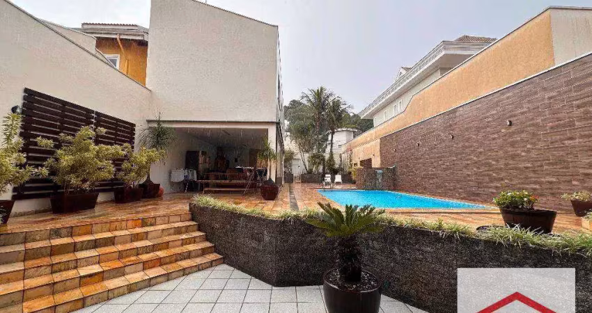 Casa com 6 quartos sendo 2 suítes  à venda, 514 m² condomínio santa teresa  por r$ 2.950.000 - jardim santa teresa - jundiaí/sp.