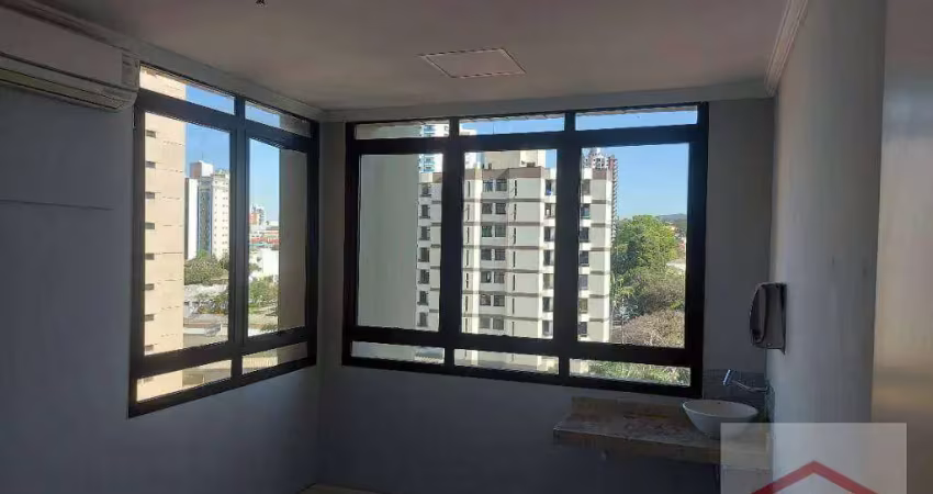 Sala para alugar , 71m² condominio nove de julho centro empresarial  por r$ 2.600,00/mês - vila virginia -  jundiaí/sp.