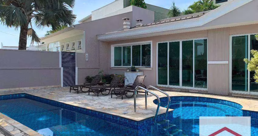 Casa com 4 suítes à venda, 585 m² - Condomínio Terras de São Carlos - Jundiaí/SP.