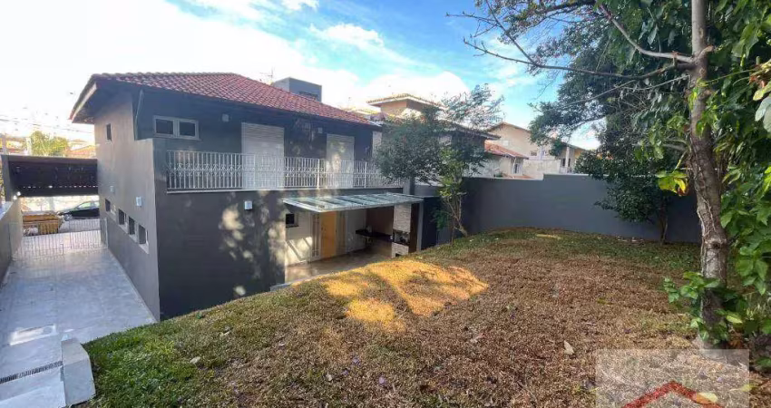 Casa com 3 dormitórios para alugar, 249 m² por r$ 12.340,00/mês - jardim santa teresa - jundiaí/sp