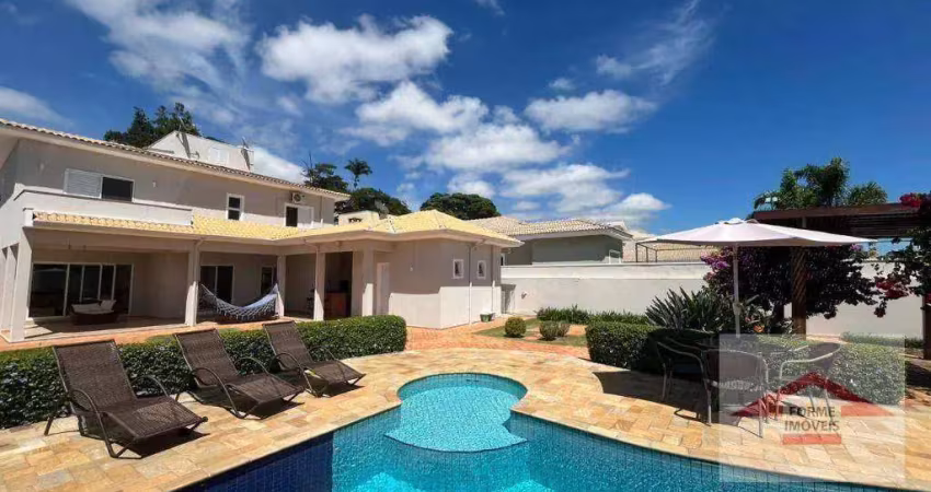Casa com 4 quartos sendo 2 suítes  à venda, 444 m² condomínio terras de são carlos por r$ 3.100.000 - caxambú - jundiaí/sp.