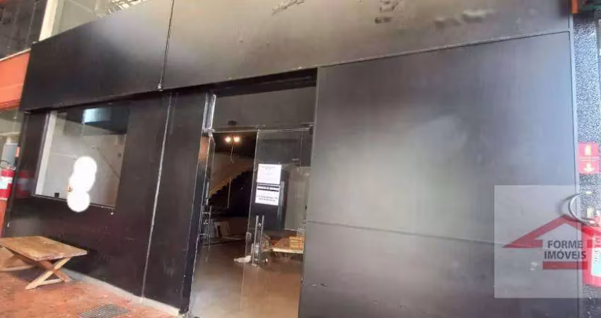Salão para alugar, 160 m² por r$ 12.000/mês - anhangabaú - jundiaí/sp.
