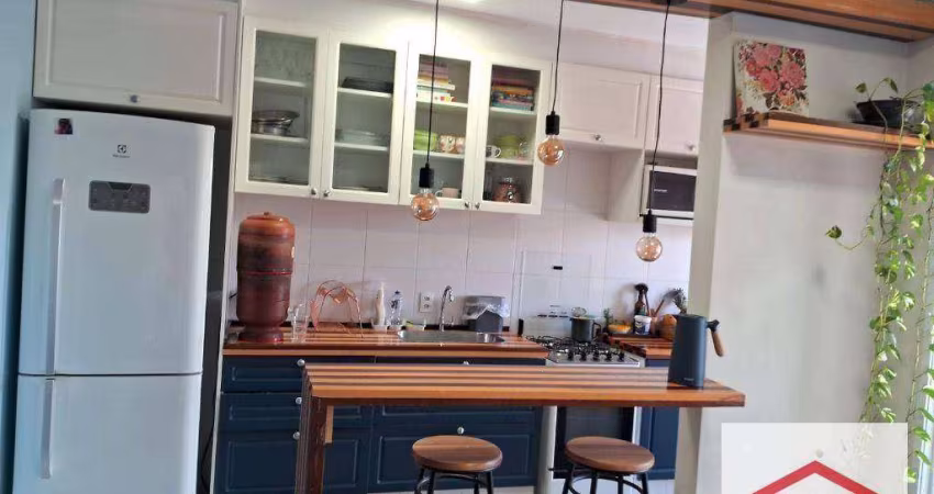Apartamento com 2 dormitórios à venda no Condomínio Tons de Ipanema, 67 m² por R$ 515.000 - Medeiros - Jundiaí/SP
