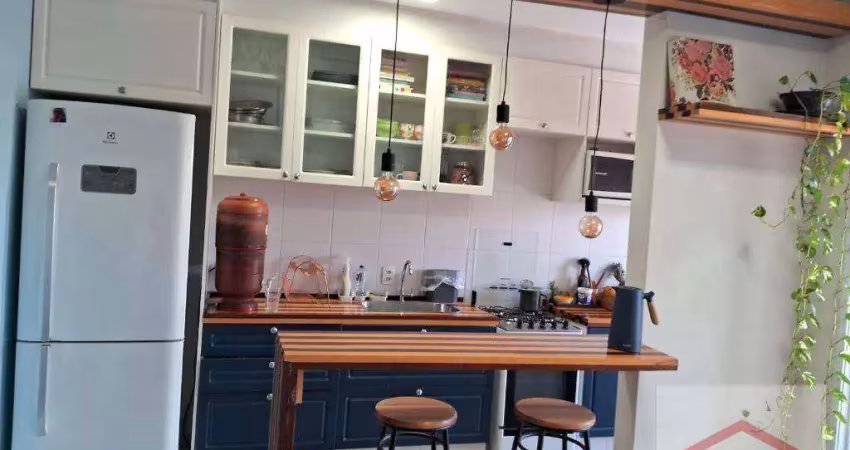 Apartamento com 2 dormitórios à venda no condomínio tons de ipanema, 67 m² por r$ 515.000 - medeiros - jundiaí/sp
