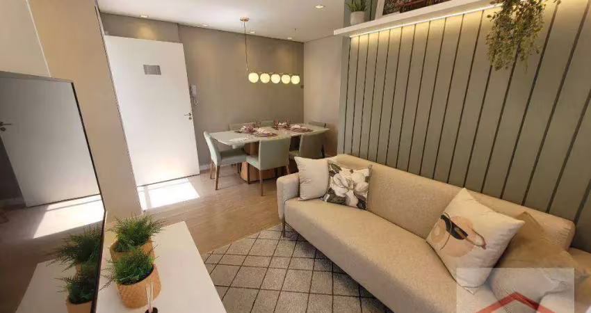Apartamento com 2 quartos à venda, 53 m² por r$ 357.000 - cond. gioviale - medeiros - jundiaí/sp