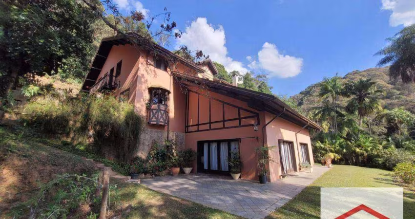 Chácara com 4 suítes, 11000 m² - venda por R$ 2.200.000 ou aluguel por R$ 7.500/mês - Recantos dos Cristais - Moinho - Campo Limpo Paulista/SP.