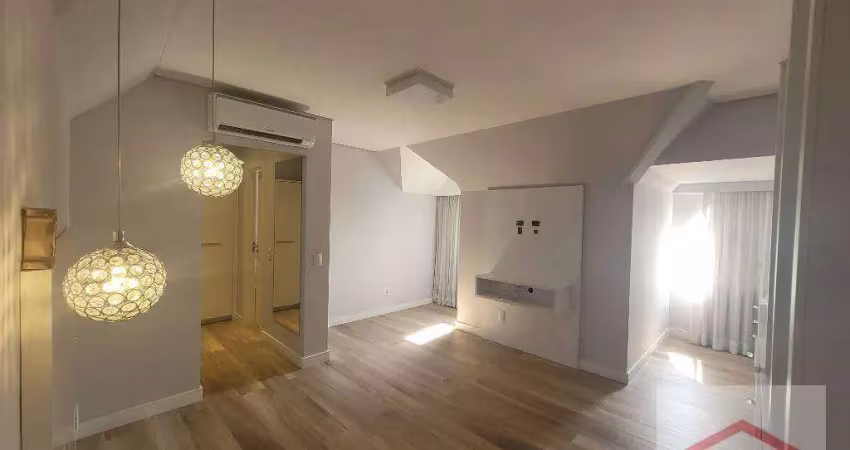 Apartamento cobertura triplex com 2 suítes à venda, 280 m² por r$ 1.700.000 - anhangabaú - jundiaí/sp