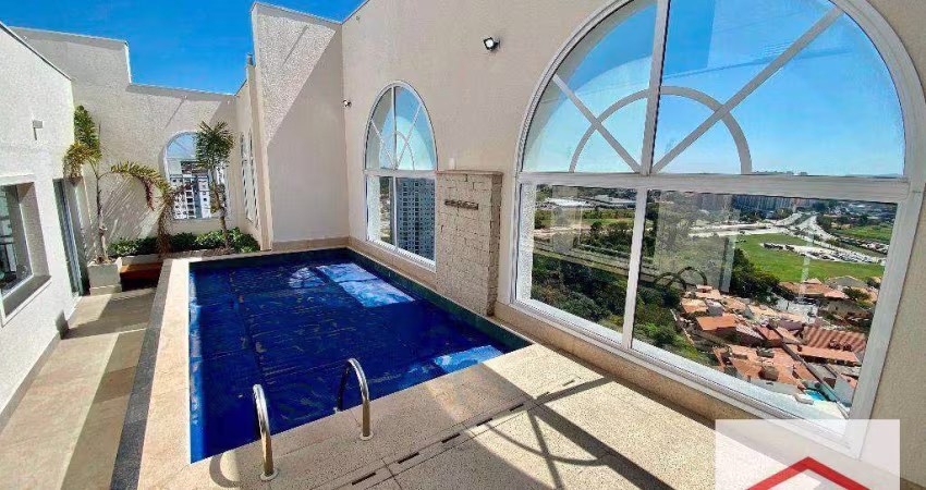 Apartamento com 3 dormitórios ( suites ) tipo cobertura , 300 m² - venda por R$ 3.100.000 ou aluguel por R$ 17.000/mês - Jardim Ana Maria - Jundiaí/SP