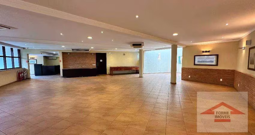 Salão para alugar, 220 m² por r$ 21.000/mês - chácara urbana - jundiaí/sp