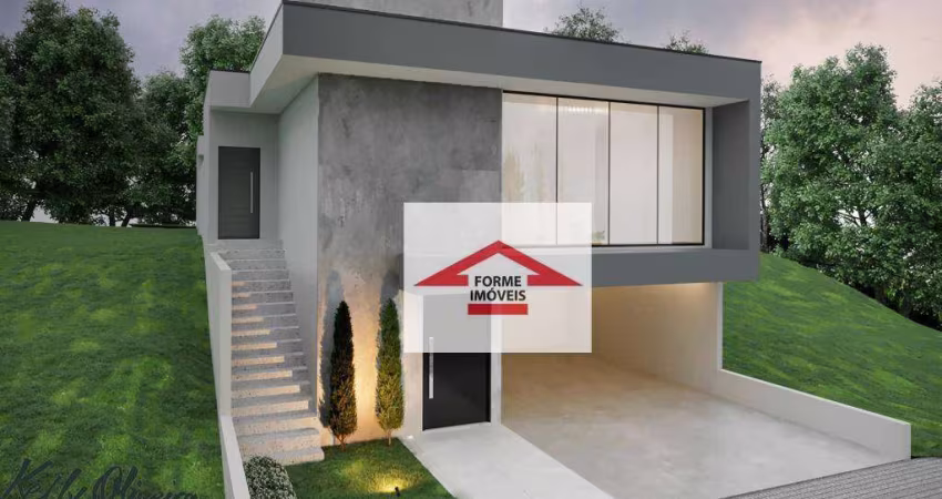 Casa com 3 dormitórios à venda, 206 m² por R$ 1.780.000 - no Condomínio Residencial dodominio Residencial dos Ipes mo Bairro Engordadouro - Jundiaí/SP