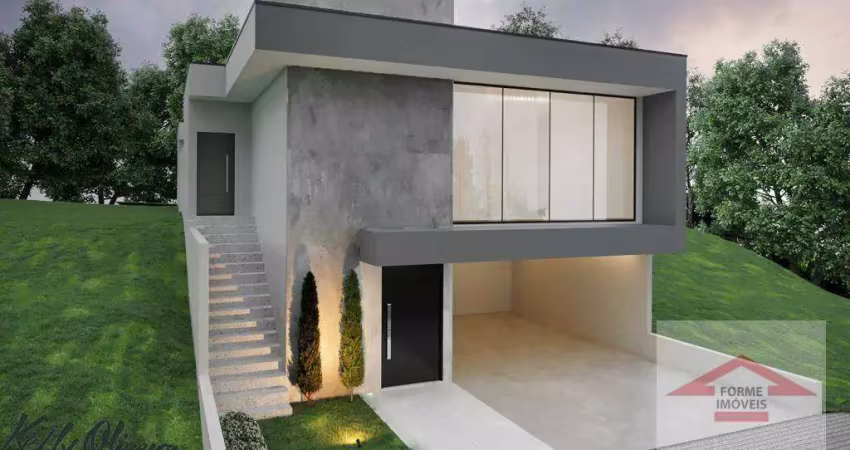 Casa com 3 dormitórios à venda, 206 m² por r$ 1.780.000 - no condomínio residencial dodominio residencial dos ipes mo bairro engordadouro - jundiaí/sp