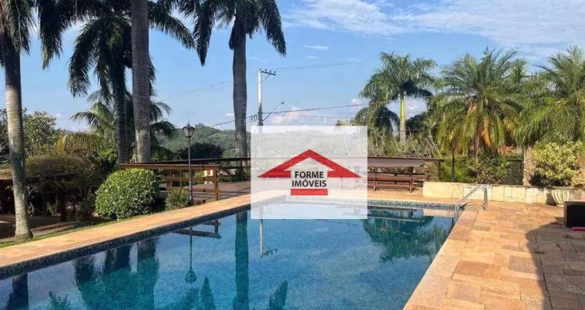 Chácara com 4 dormitórios à venda, 5750 m² por R$ 4.000.000,00 - Caxambu - Jundiaí/SP