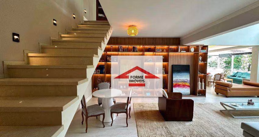Casa com 3 dormitórios ( suítes ) à venda no Condomínio Village das Flores, 309 m² por R$ 2.990.000 - Jardim Novo Mundo - Jundiaí/SP
