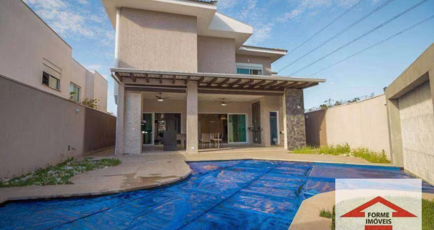 Casa com 3 suítes à venda no Bosque do Jatobás, 357 m² por R$ 2.800.000 - Engordadouro - Jundiaí/SP