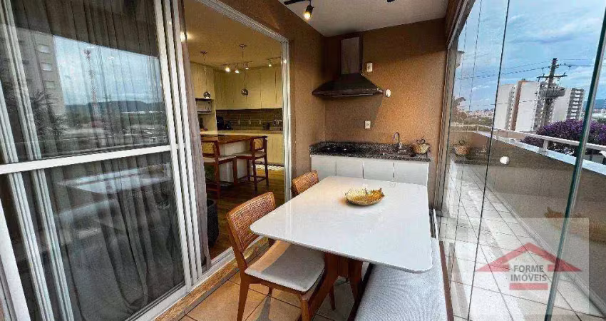 Apartamento com 2 dormitórios à venda no resort santa angela, 80 m² por r$ 795.000 - engordadouro - jundiaí/sp