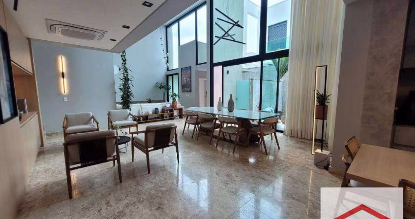 Casa MOBILIADA com 3 quartos, 293 m² - venda por R$ 3.820.000 ou aluguel por R$ R$ 17.500,00/mês - Cond. Veduta Blu - Cidade Santos Dumont - Jundiaí/S