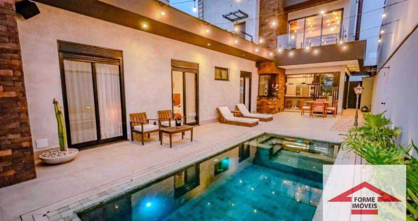 Casa 220 m²  com 3 quartos para locação por R$ 21.000,00 e venda  R$ 3.180.000,00 - Condomínio Brisas da Mata - Recanto Quarto Centenário - Jundiaí
