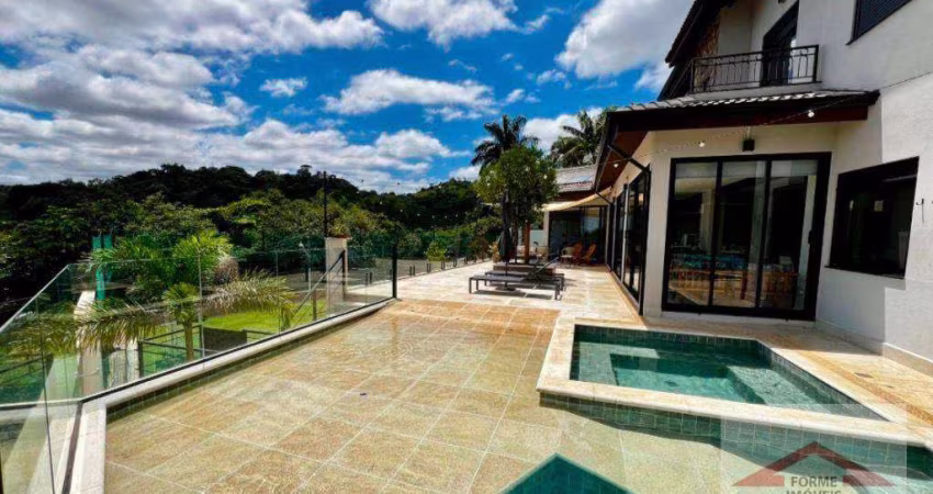 Casa com 5 dormitórios ( suítes ) para alugar na Malota, 550 m² por R$ 22.000/mês - Chácara Malota - Jundiaí/SP