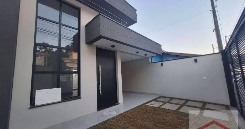 Casa nova térrea com 3 quarto, sendo 1 suíte à venda, 115 m² por r$ 843.000 - jardim marambaia ii - jundiaí/sp
