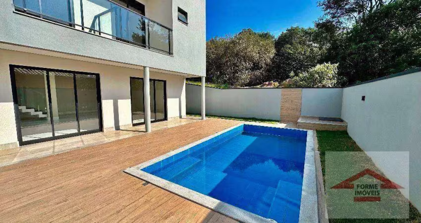 Casa com 4 suítes no portal do paraíso 2, 360 m² - venda por r$ 2.950.000 ou aluguel por r$ 16.500/mês - loteamento portal do paraiso - jundiaí/sp